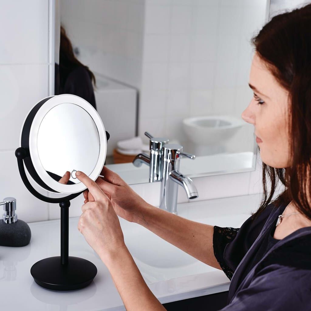 Miroir de maquillage à LED