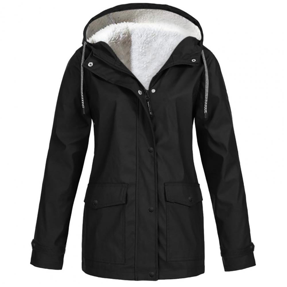 Veste-de-Pluie-Solide-pour-Femme-Sweat-Capuche-de-Randonn-e-en-Plein-Air-Imperm-able