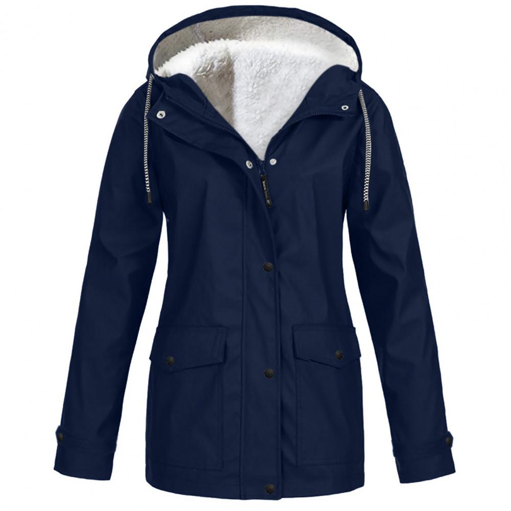 Veste-de-Pluie-Solide-pour-Femme-Sweat-Capuche-de-Randonn-e-en-Plein-Air-Imperm-able