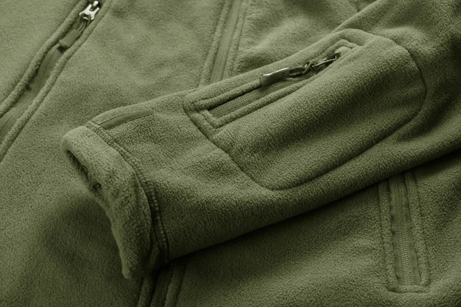 Veste Polaire Homme TOUVE Full Zip - Légère Et Chaude Pour Automne/Hiver/Printemps