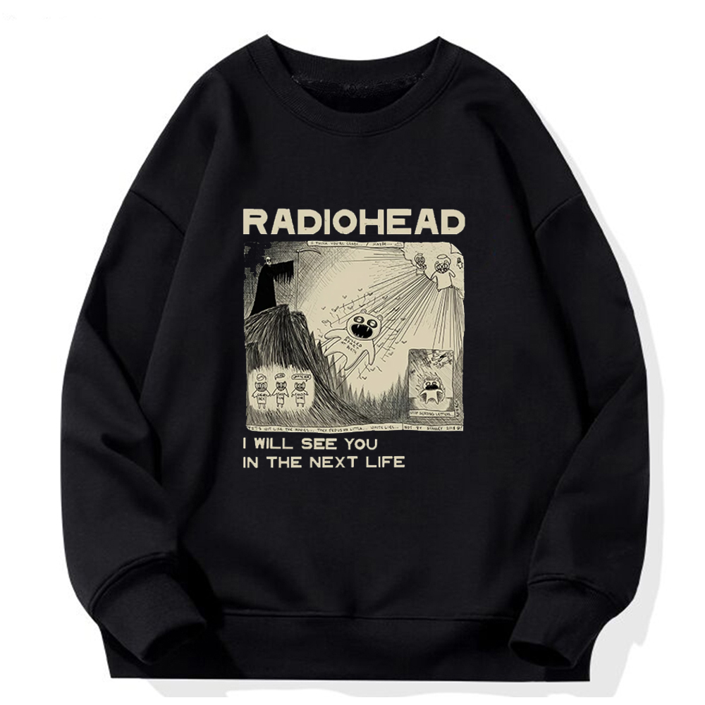 Sweatshirt homme imprimé Radiohead