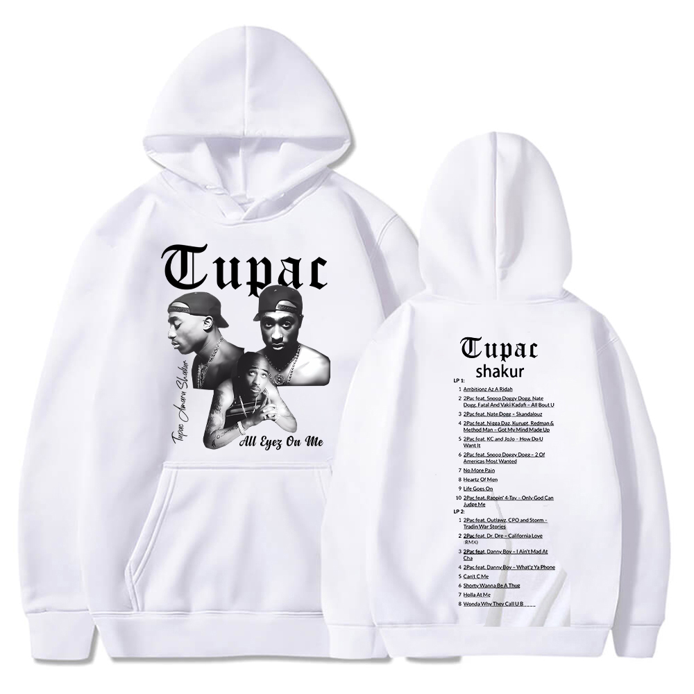 Sweatshirt homme imprimé Tupac