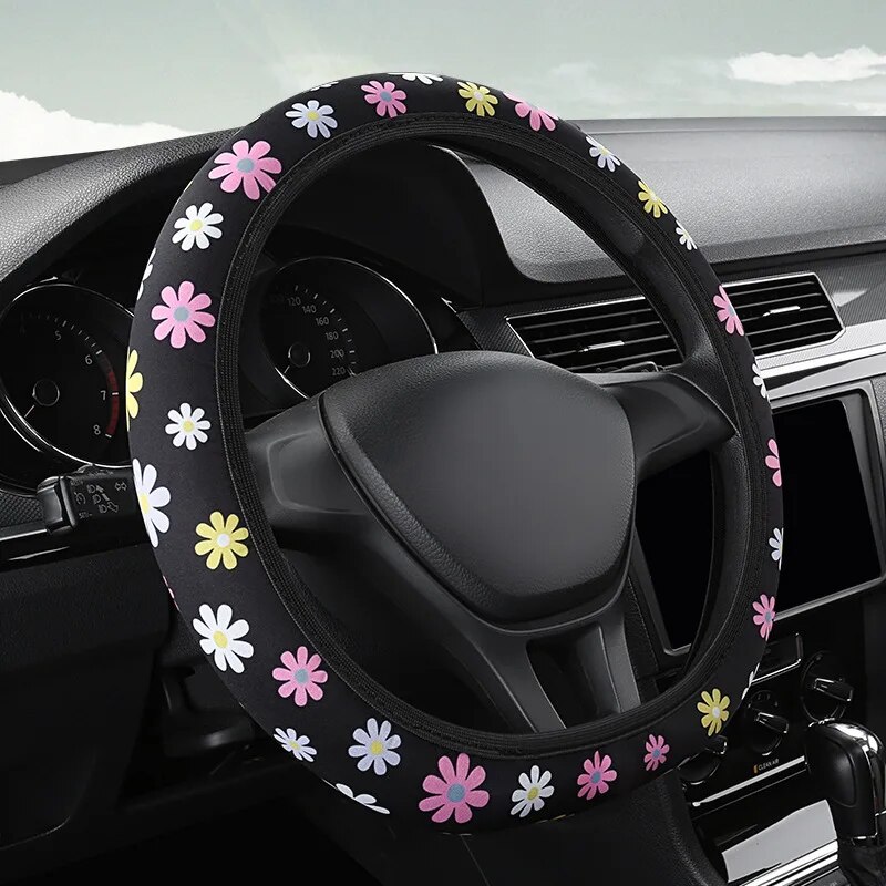 Juste-de-volant-coordonnante-pour-femme-imprim-floral-accessoires-de-voiture-38cm