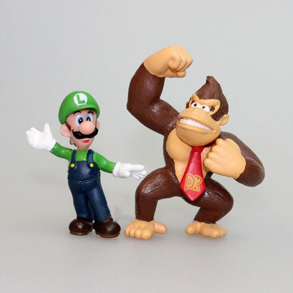 Figurines-d-action-Super-Mario-Bros-en-PVC-pour-enfants-jouets-mod-les-Luigi-Yoshi-Matkey