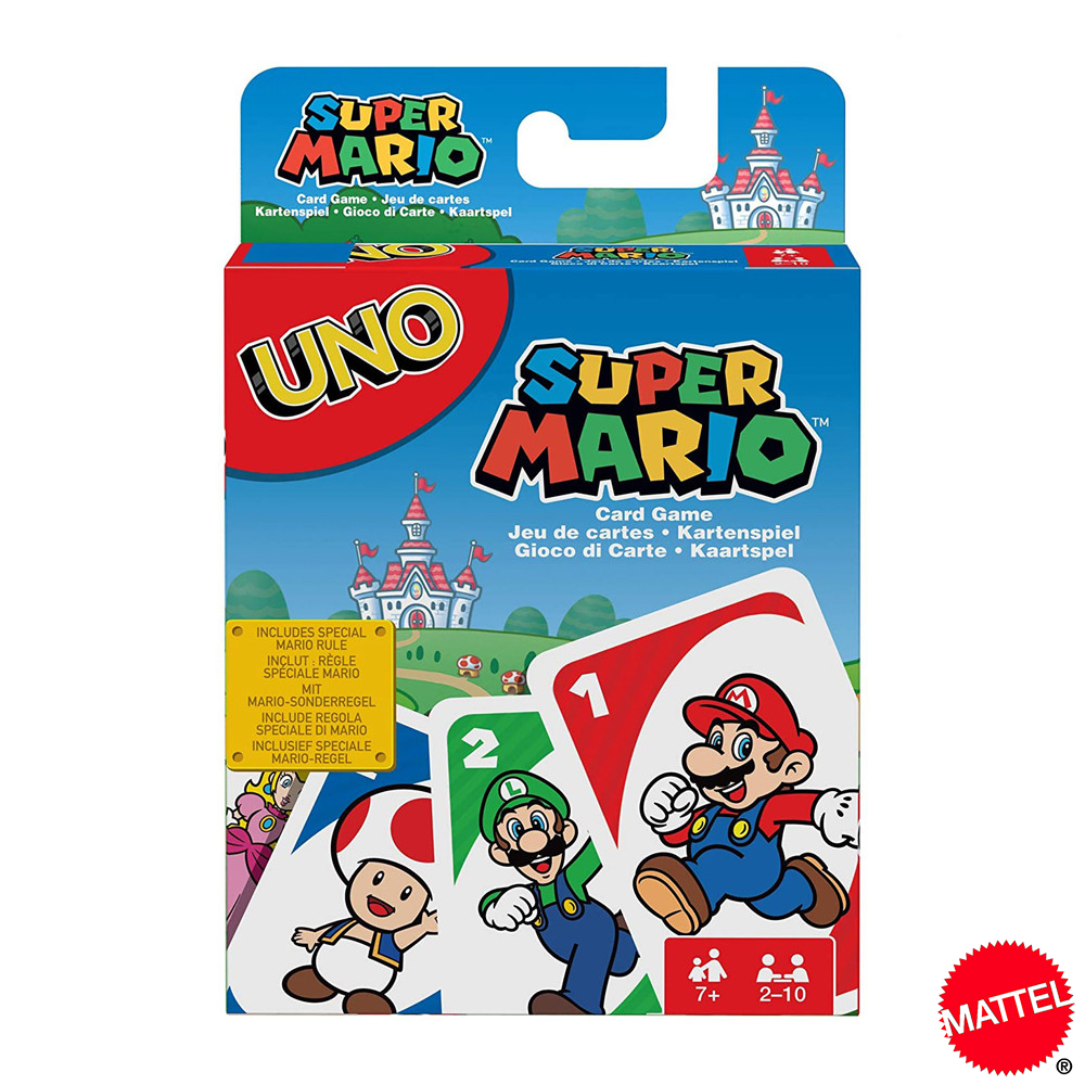 Uno version Super Mario pour la famille