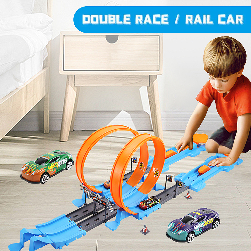 Mod-le-de-roues-de-voiture-double-vitesse-pour-enfants-piste-de-course-kits-de-rails