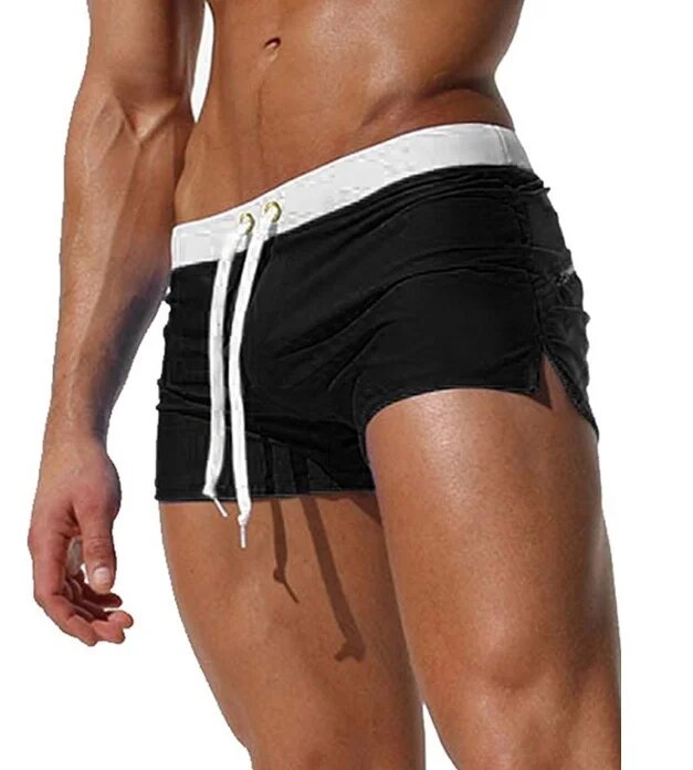Maillot-de-bain-pour-hommes-11-couleurs-slim-boxer-short-v-tements-de-plage-t