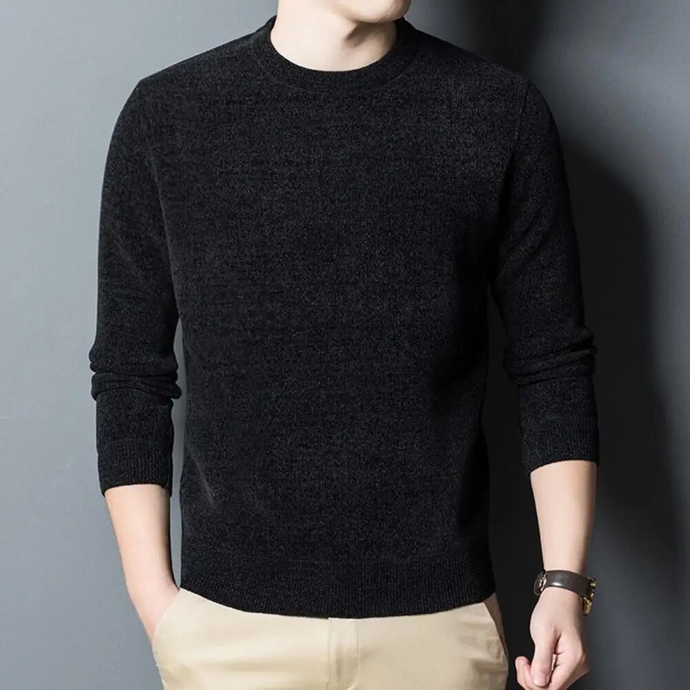 Pull col rond pour homme