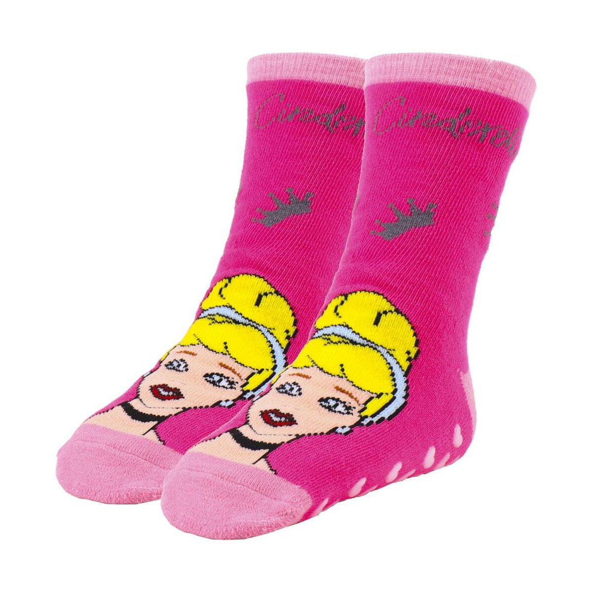 Chaussettes antidérapantes en lot de deux pour fille - Mode