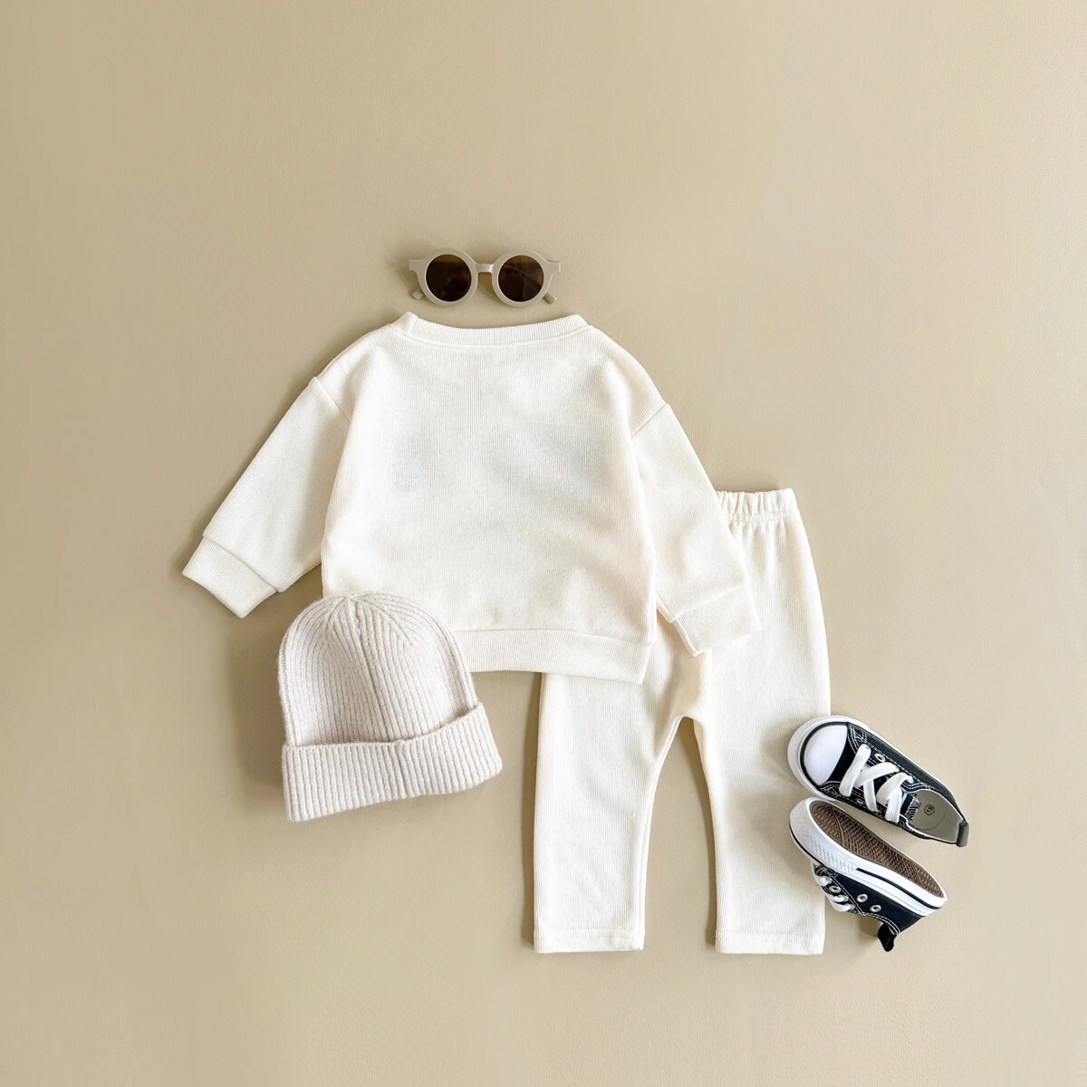 Ensemble-2-pi-ces-pour-nouveau-n-fille-et-gar-on-v-tements-avec-lettres-brod