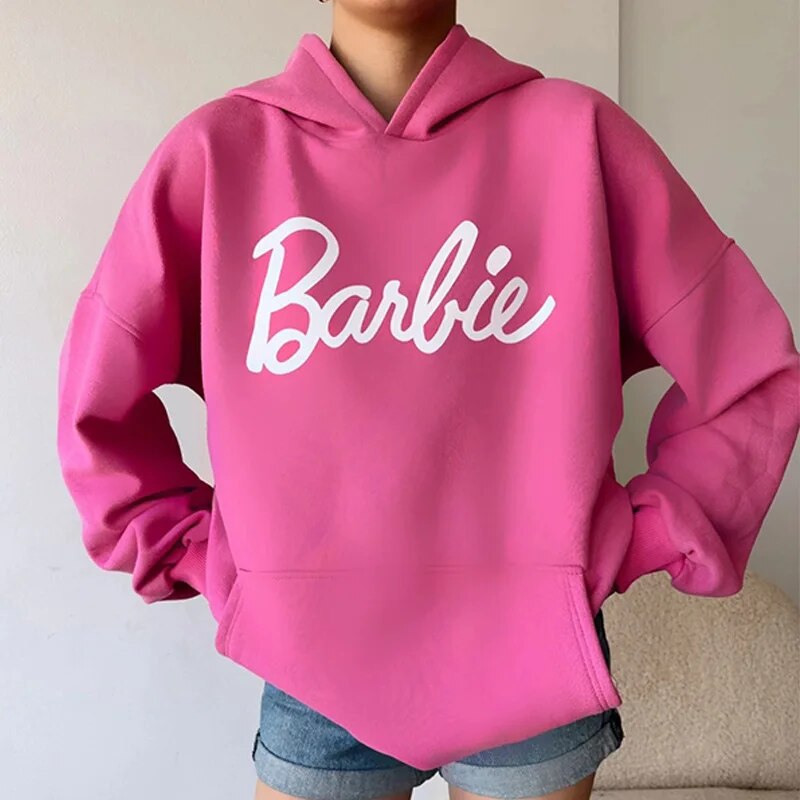Ins-Barbie-Sweat-capuche-imprim-lettre-rose-Kawaii-pour-femmes-sweat-capuche-mignon-v-tements-d