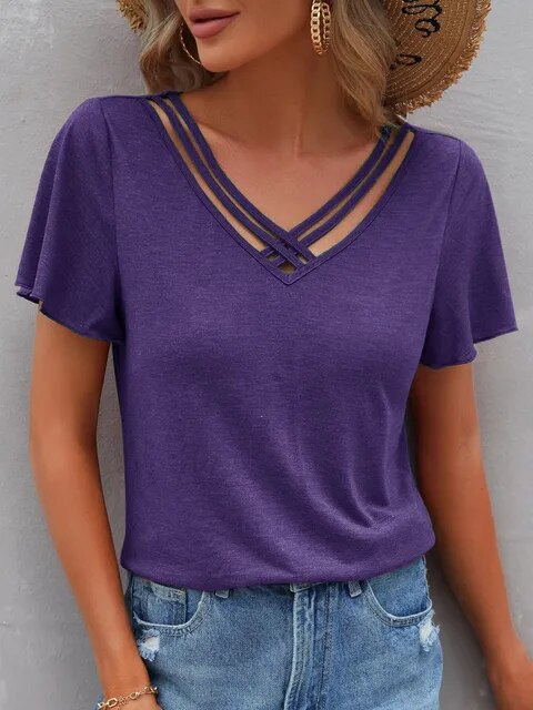 Chemises-d-contract-es-manches-courtes-pour-femmes-col-en-V-coupe-couvertes-coton-solide-chemises.jpg_640x640