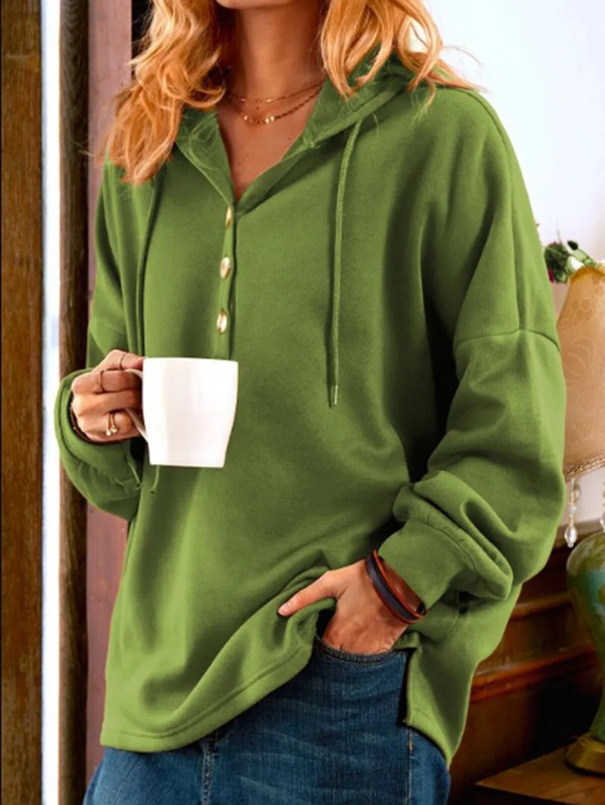 Sweatshirt grande taille pour femme