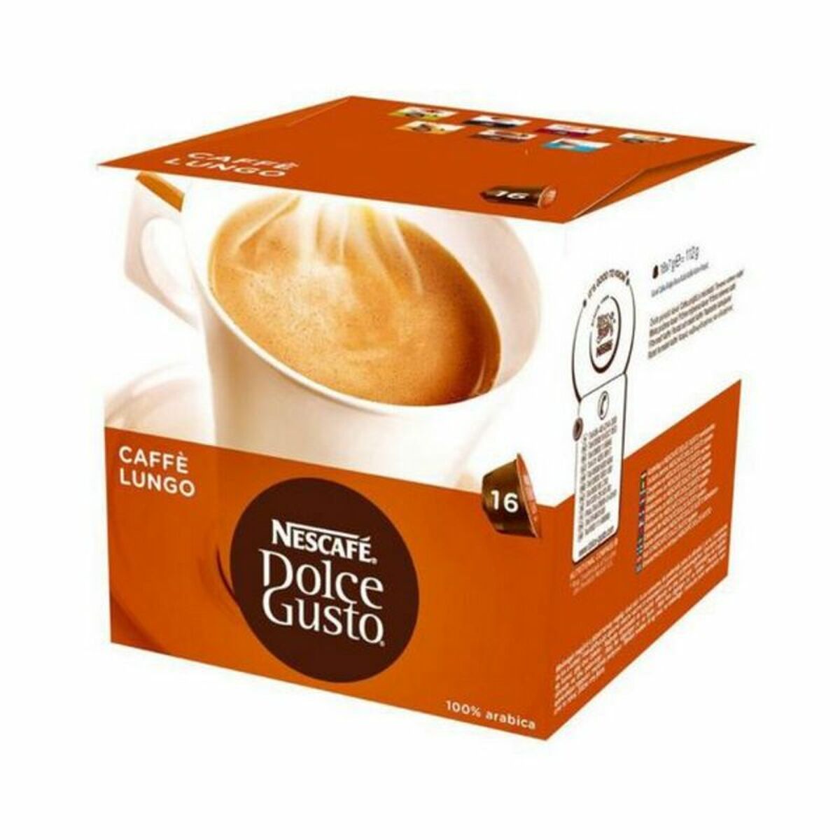 Capsules de café Nescafé Dolce Gusto Lungo