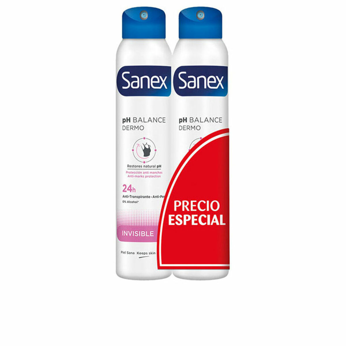 Spray déodorant Sanex Invisible