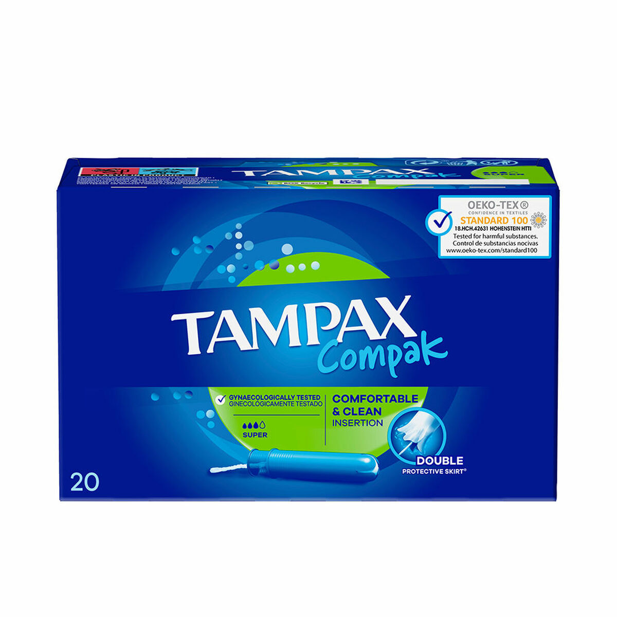 Tampons Super Tampax Compak