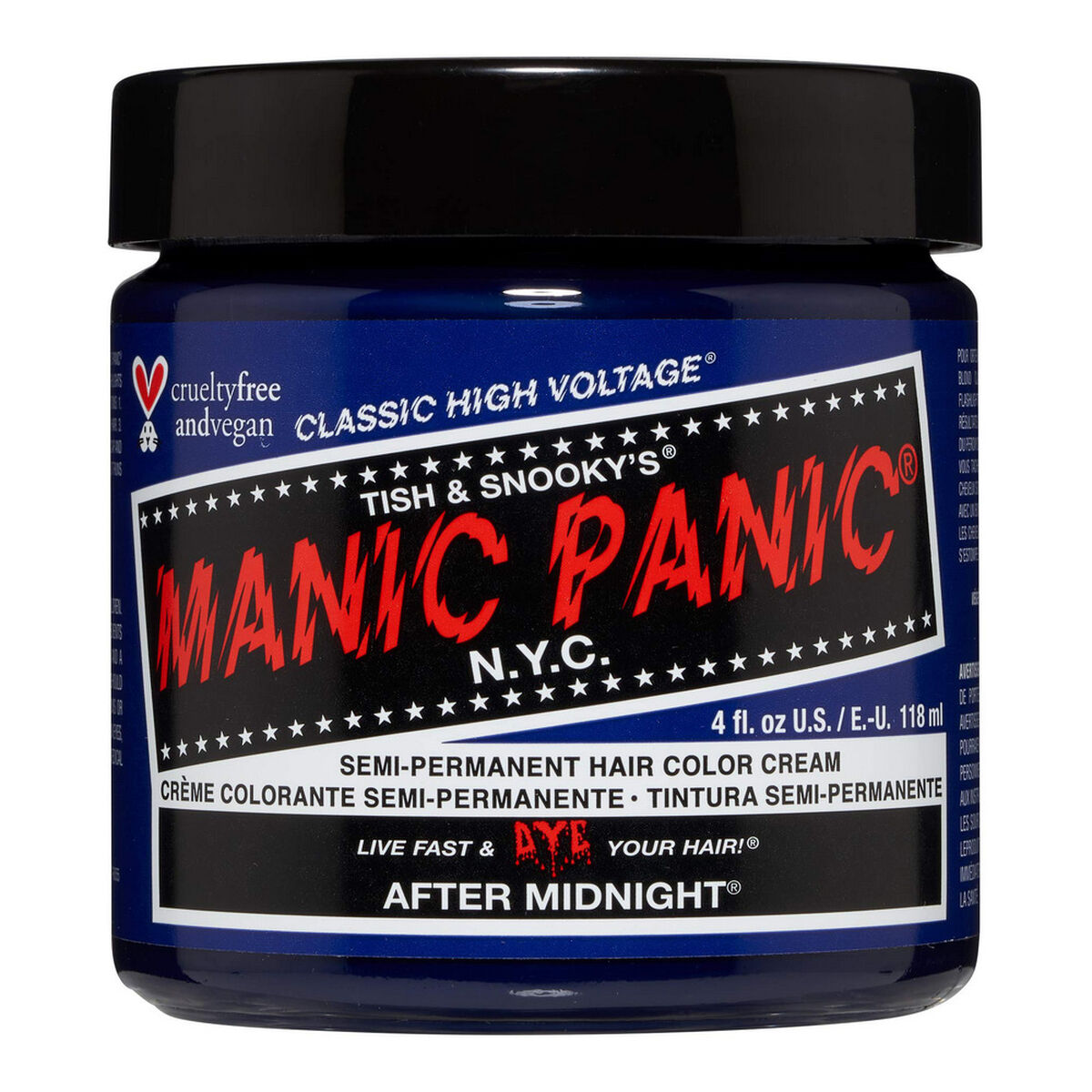 Teinture permanente Classic Manic Panic After Midnight