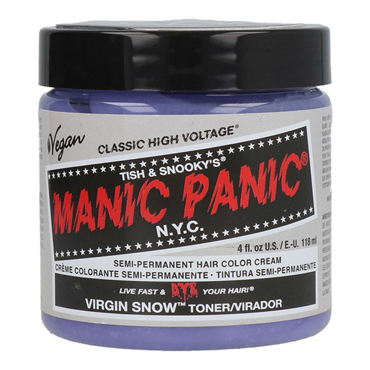 Teinture permanente Classic Manic Panic Virgin Snow