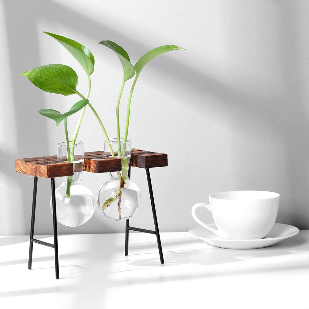 Pot-de-fleurs-en-verre-Terrarium-plantes-hydroponiques-de-bureau-bonsa-Pots-suspendus-avec-plateau-en