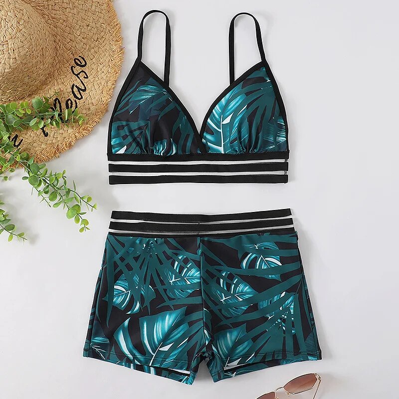 Maillot-de-bain-imprim-cuir-chevelu-sexy-culotte-taille-haute-culotte-astronomique-triangle-ensemble-deux-pi