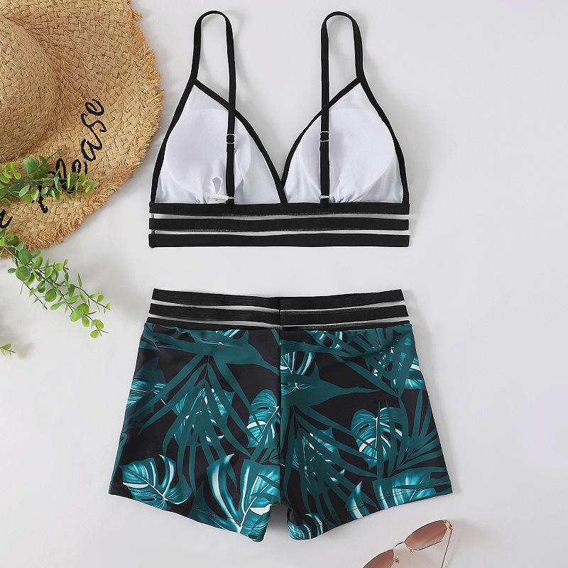 Maillot-de-bain-imprim-cuir-chevelu-sexy-culotte-taille-haute-culotte-astronomique-triangle-ensemble-deux-pi