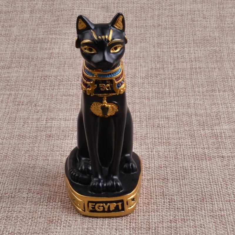 Vilead-Statue-de-chat-gyptien-Figurine-Vintage-de-d-esse-de-autel-d-coration-de-jardin