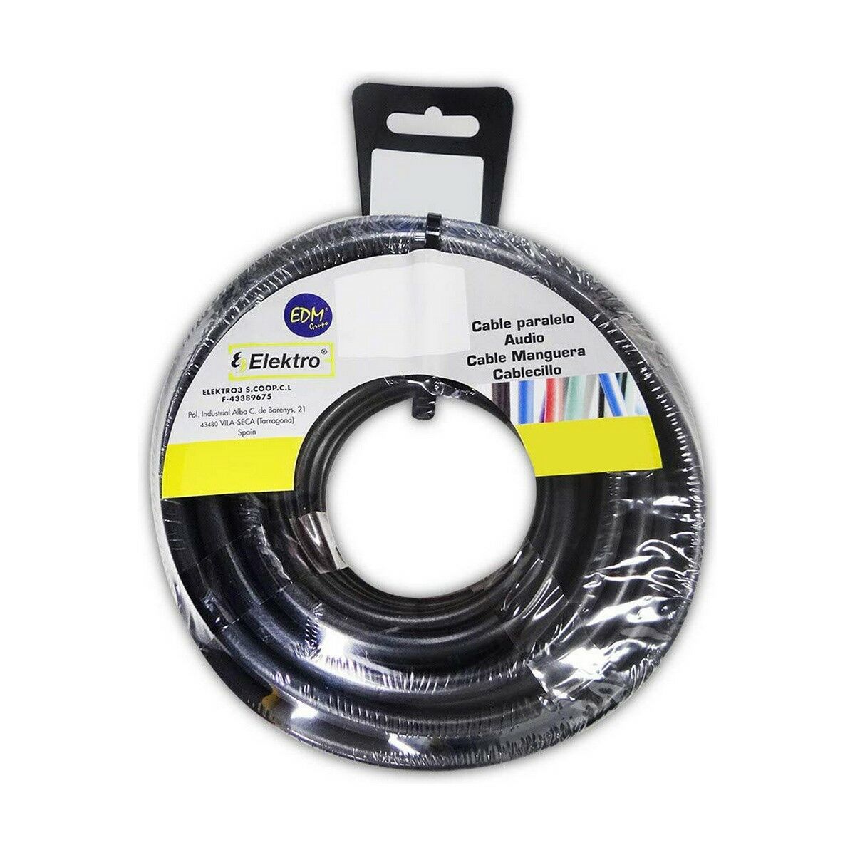 Câble Noir 25 m 1,5 mm