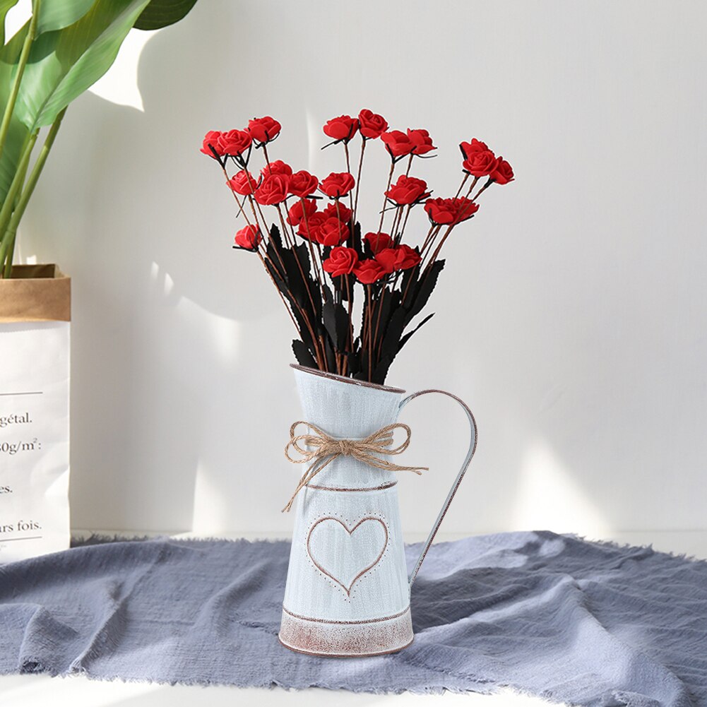 Vase-de-fleurs-s-ch-es-Vintage-Style-de-jardin-Shabby-Chic-conteneur-de-fleurs-arrangement