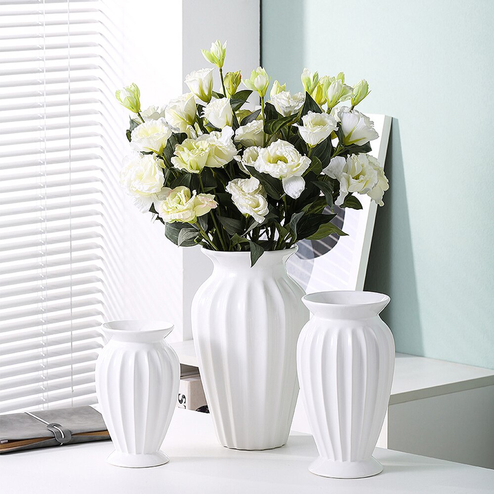 Vase-nordique-en-c-ramique-blanche-pour-table-1-pi-ce-d-coration-moderne-de-mariage