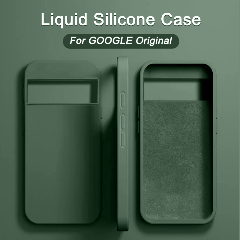 Coque en silicone pour smartphone Google Pixel