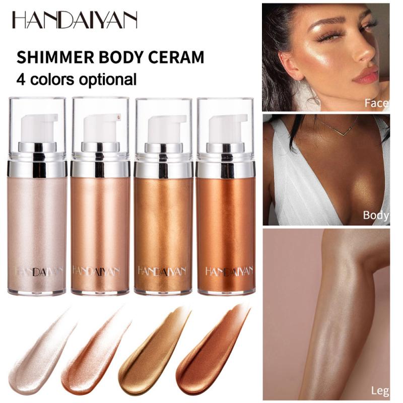 HANDAIYAN-Palette-de-maquillage-m-tallique-4-couleurs-60g-illuminateur-de-corps-clat-surligneur-bronzant-liquide