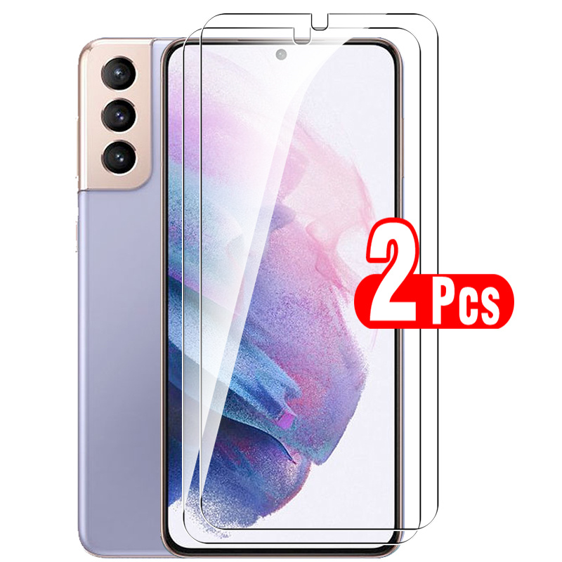 Protecteur d\'écran en verre trempé pour Samsung S21
