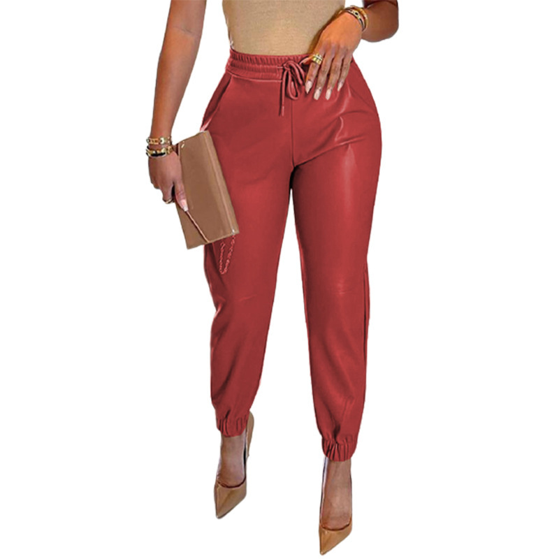 Pantalon-en-cuir-PU-taille-haute-lastique-pour-femme-pantalon-long-femme-mode-l-gante-d