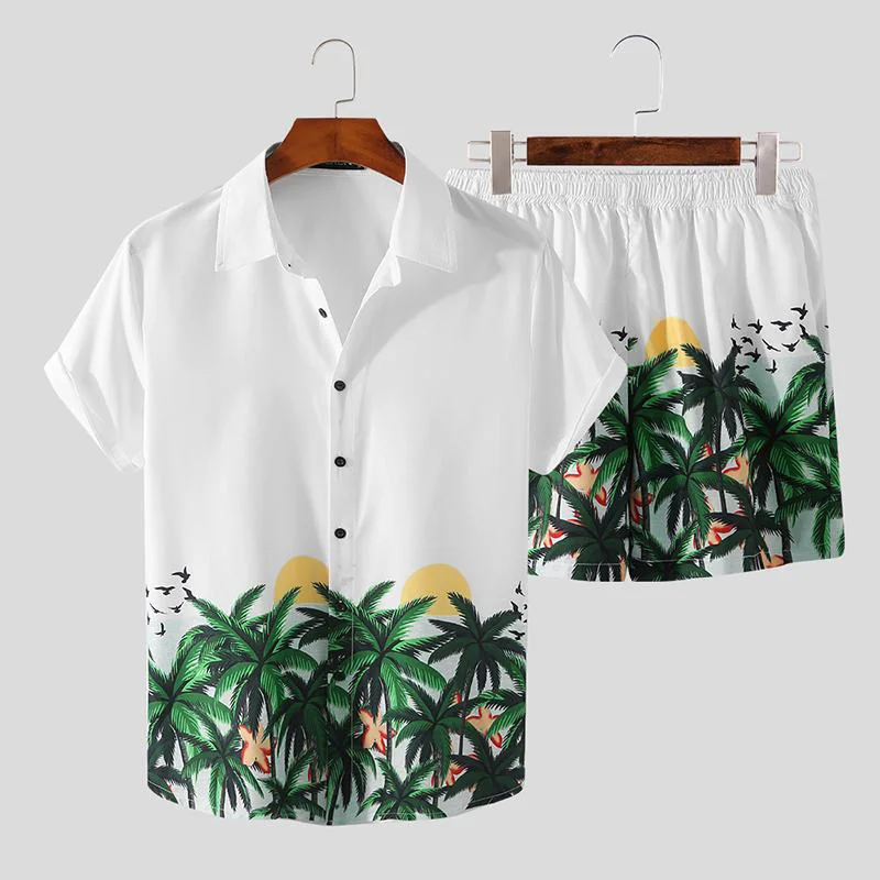 Ensembles-de-chemises-de-plage-College-en-3D-pour-hommes-chemises-manches-courtes-shorts-respirants-streetwear