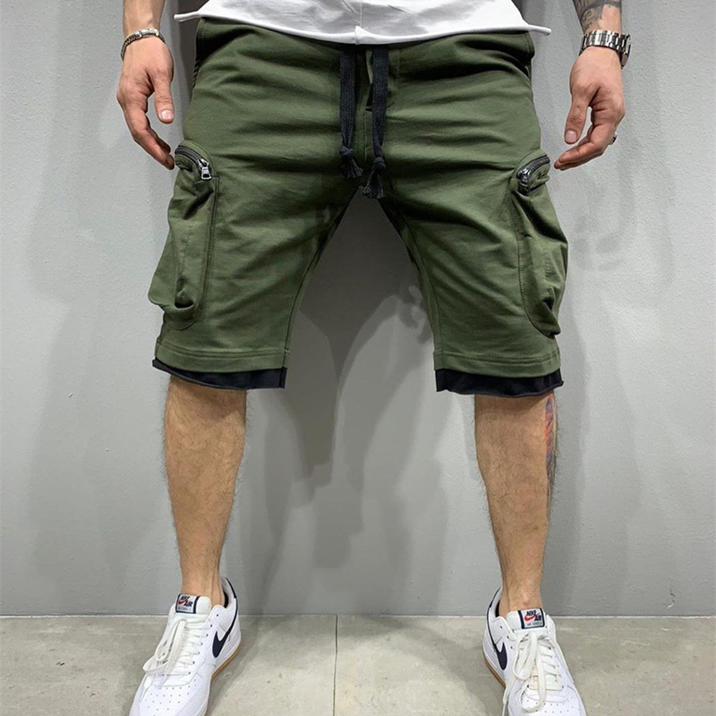Short-de-fitness-multi-poches-pour-homme-respirant-d-contract-hip-hop-solide-document-de-travail