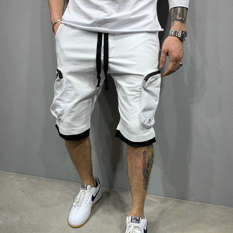 Short-de-fitness-multi-poches-pour-homme-respirant-d-contract-hip-hop-solide-document-de-travail