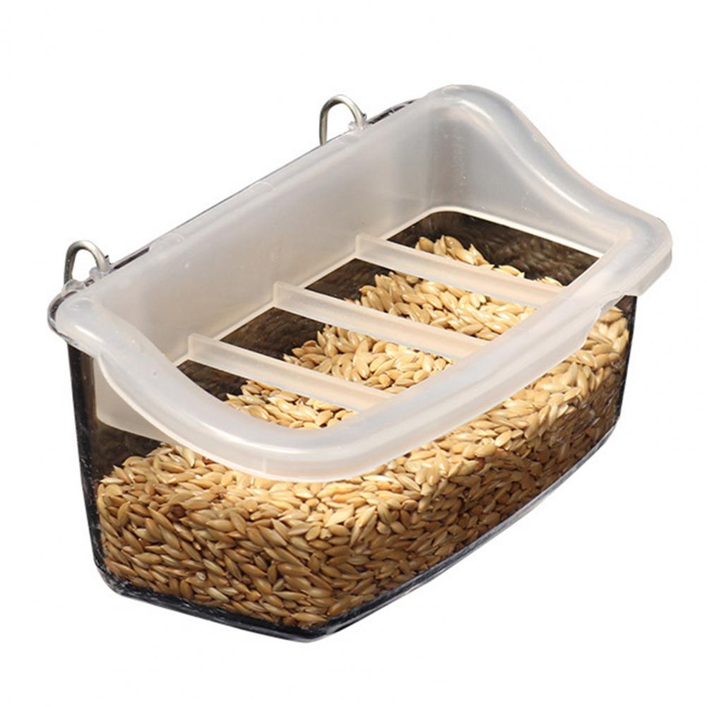 Mangeoire-oiseaux-durable-avec-grille-anti-claboussures-bo-te-transparente-pour-nourriture-pour-oiseaux-accessoire-facile