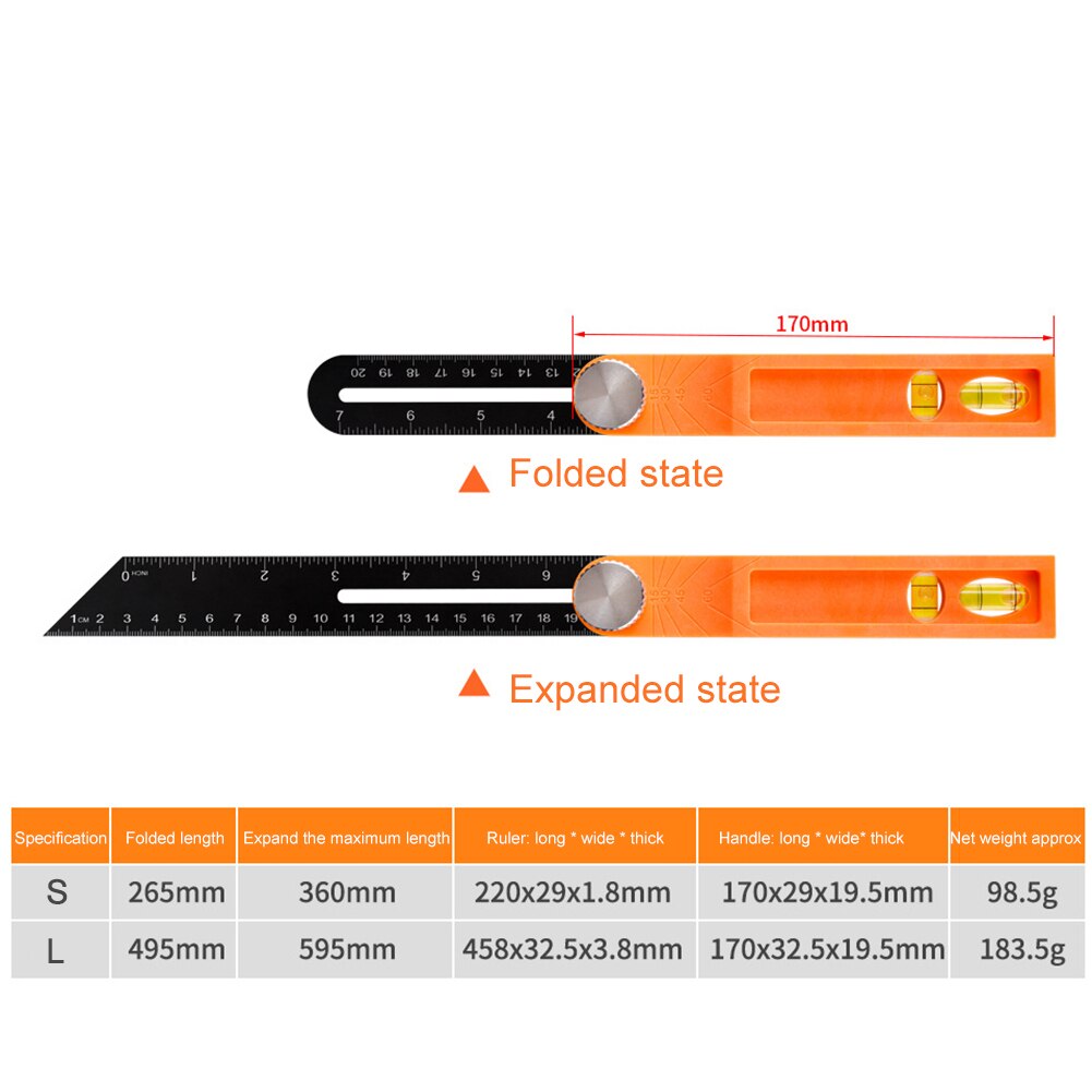 Jauge-de-marquage-en-bois-r-gles-d-angle-de-rapporteur-outils-de-mesure-de-niveau