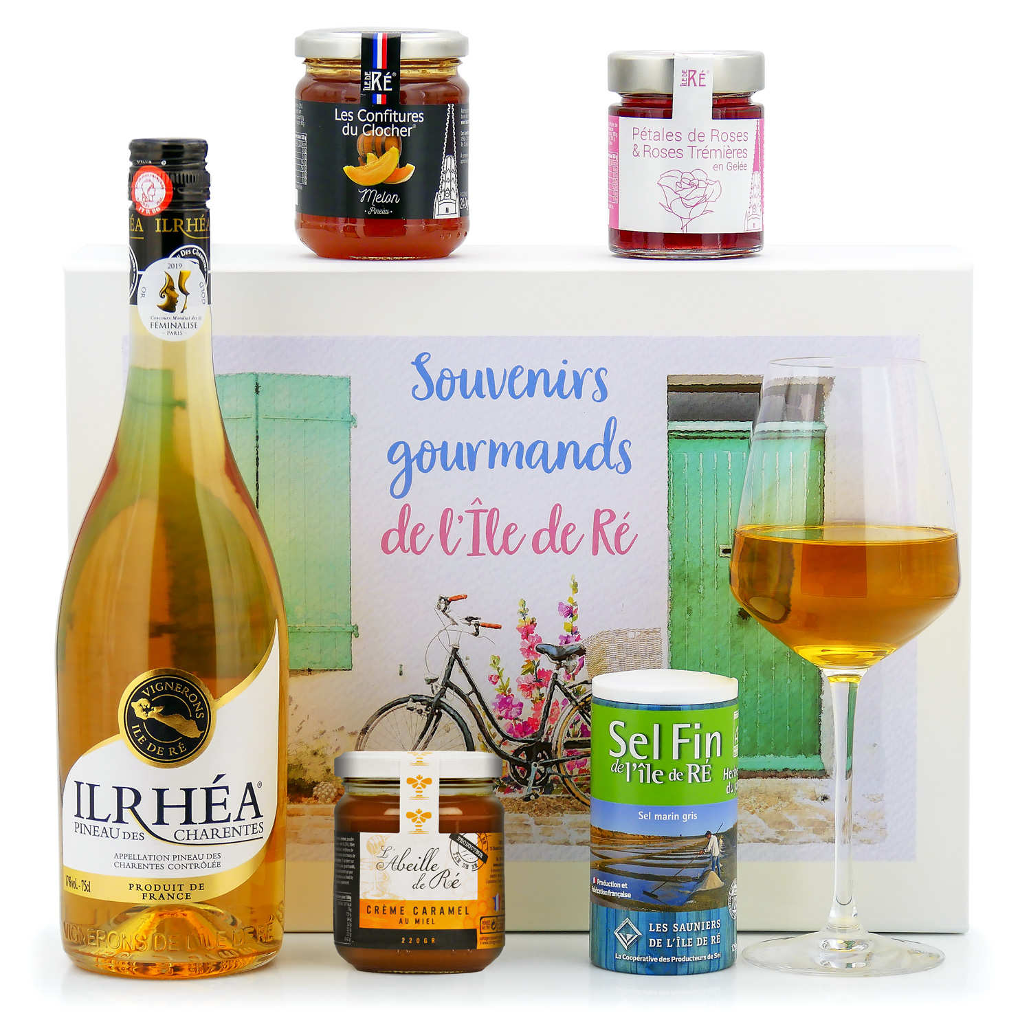 Le panier souvenirs de Île de Ré