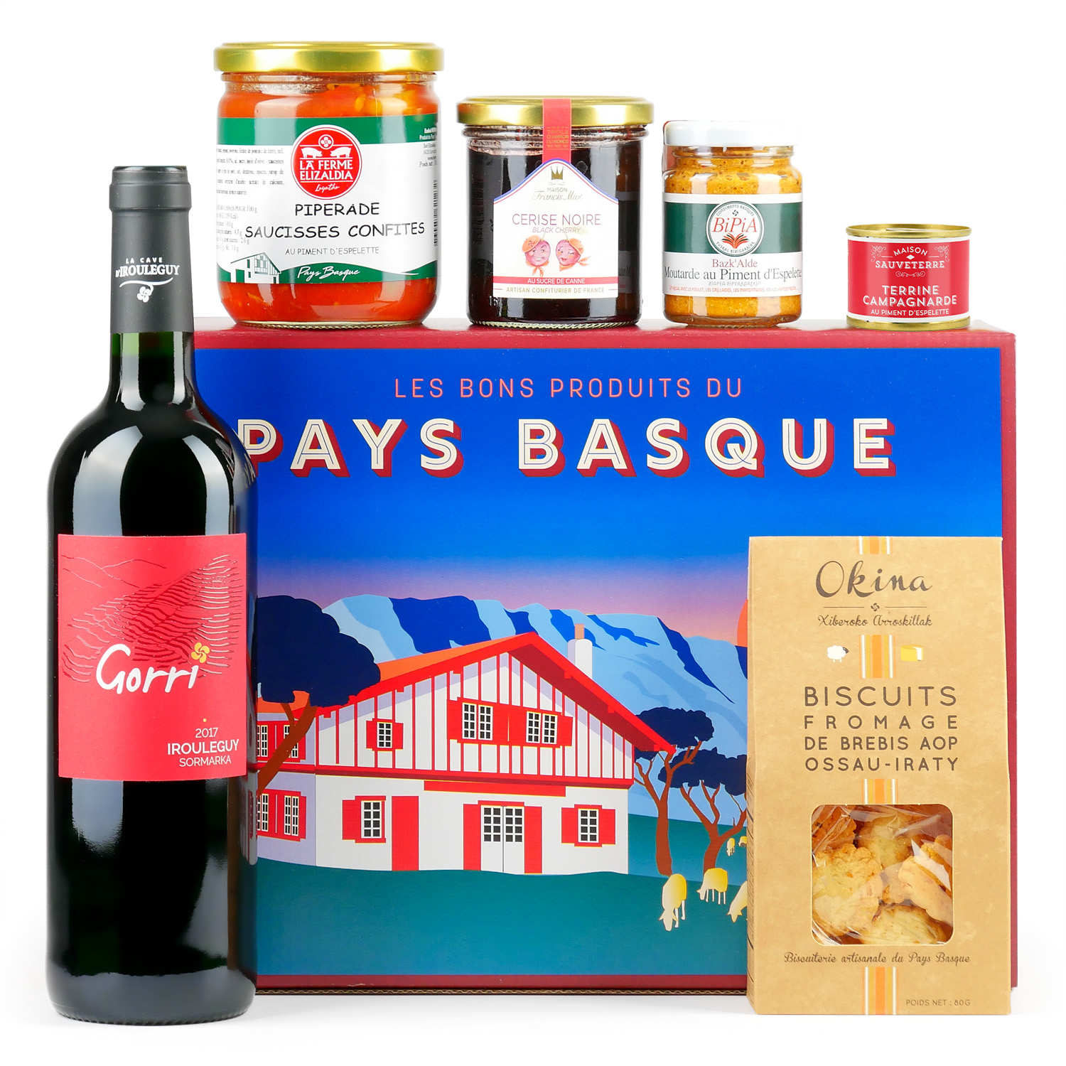 Le coffret gourmand du Pays Basque