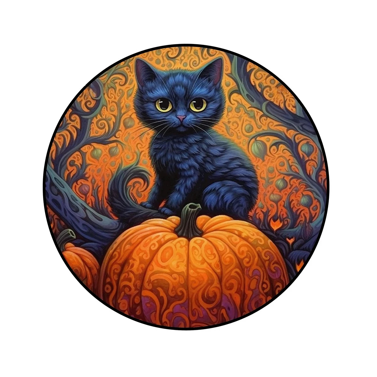 plaque-décorative-ronde-en-aluminium-theme-haloween (2)