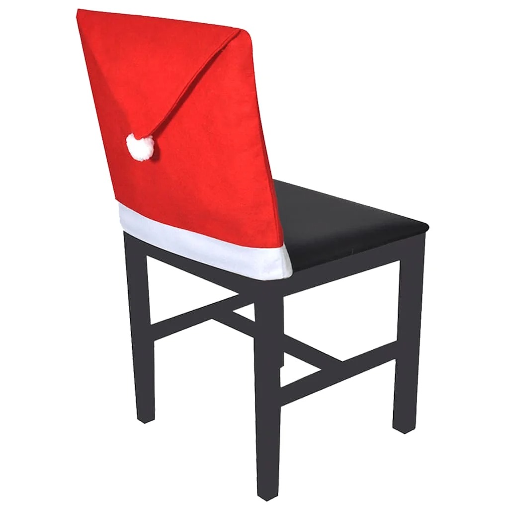 Housses de chaises pour Noël 6 pièces