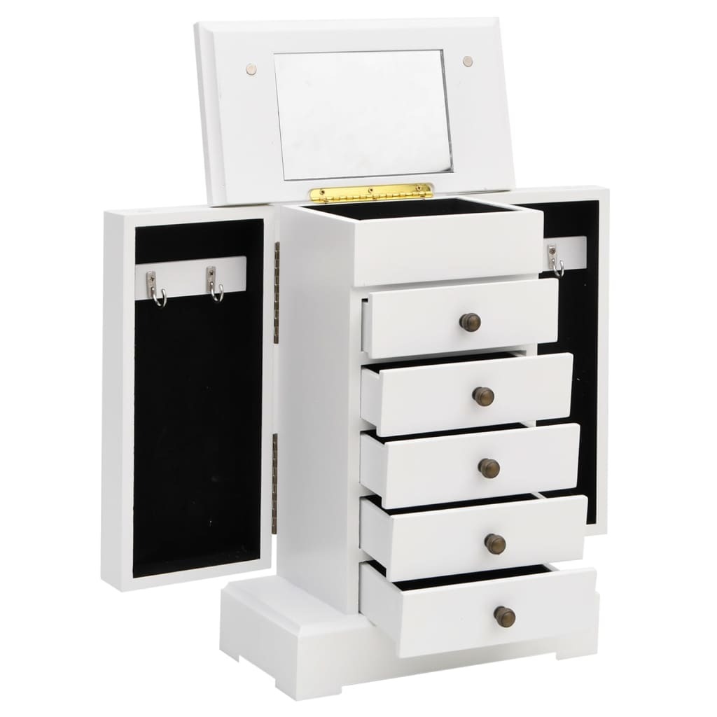 Boîte à bijoux avec miroir