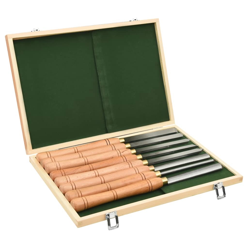 Ensemble d\'outils de tournage sur bois