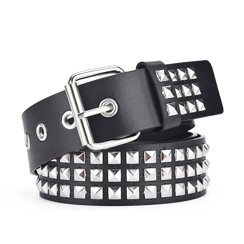 Ceinture punk unisexe 105 cm
