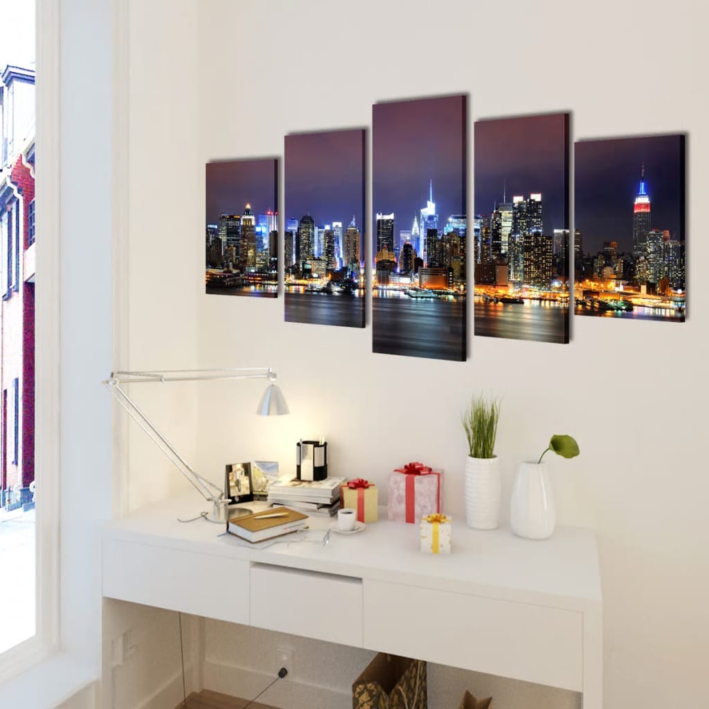 toiles-murales-5-pieces-impression-new-york (2)