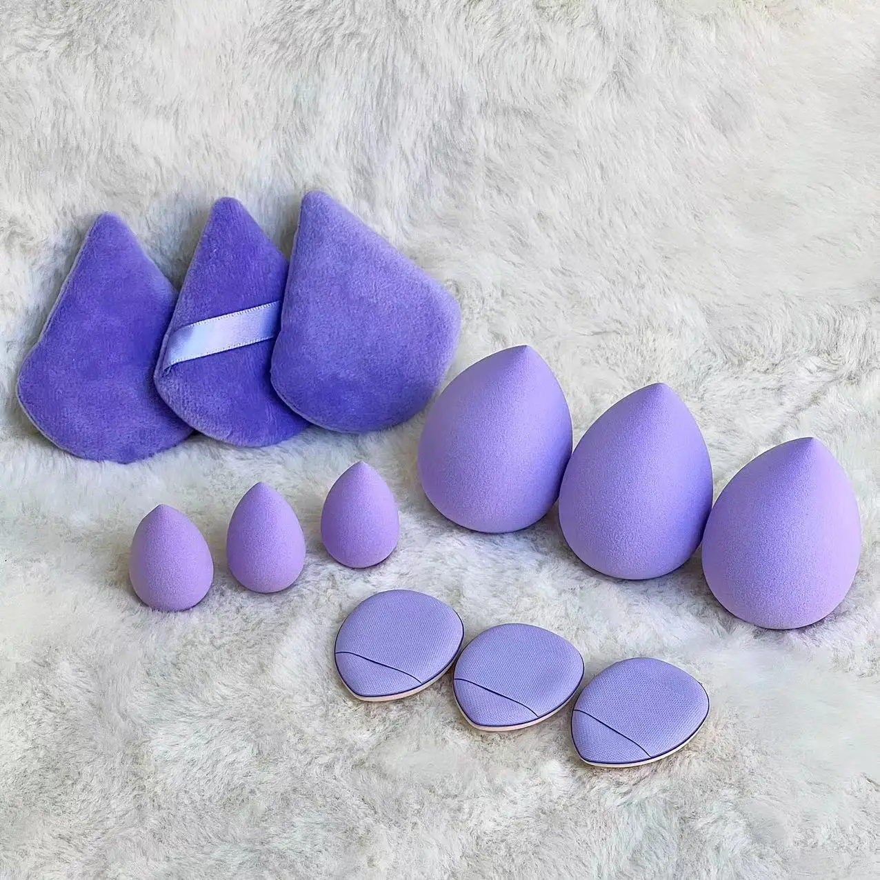 Eponges de maquillage pour femmes 12 pièces