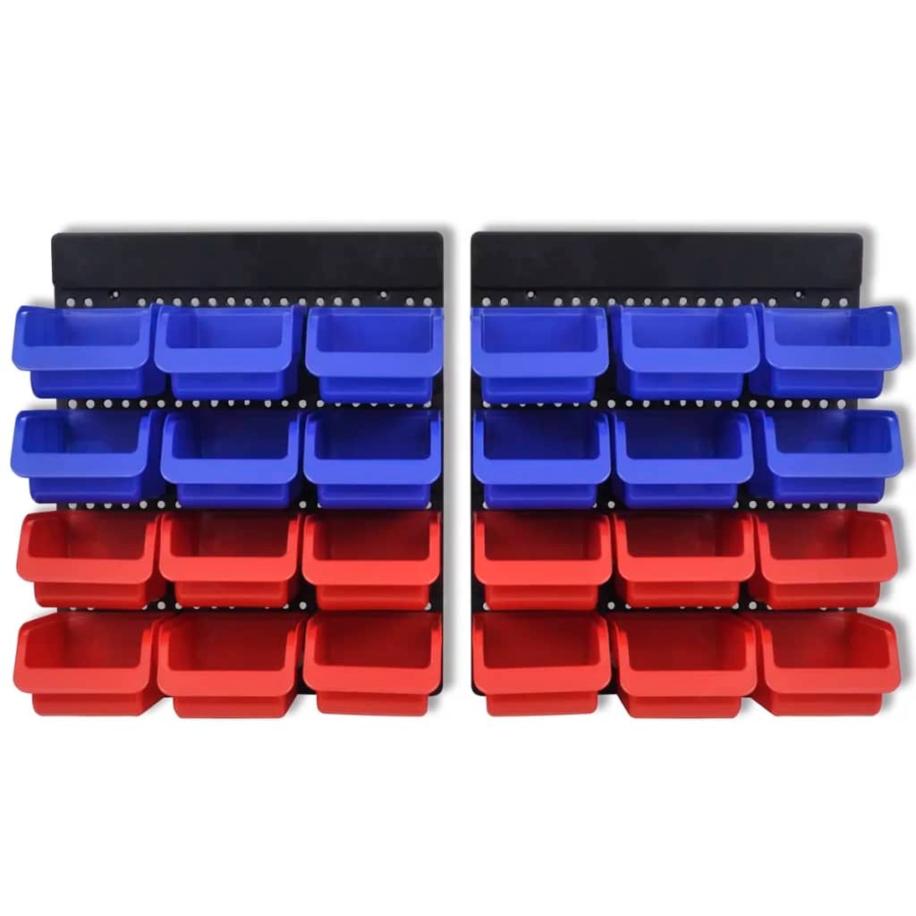 Bacs de rangement avec supports