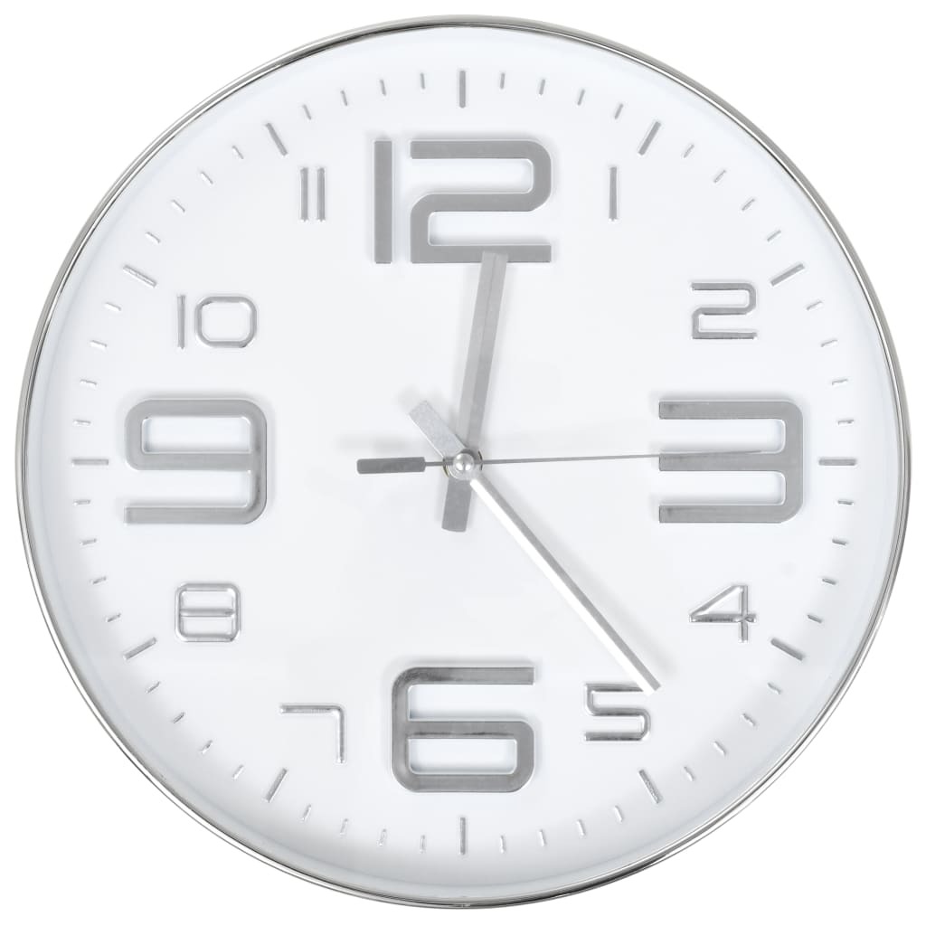 Horloge murale gros chiffres 30 cm
