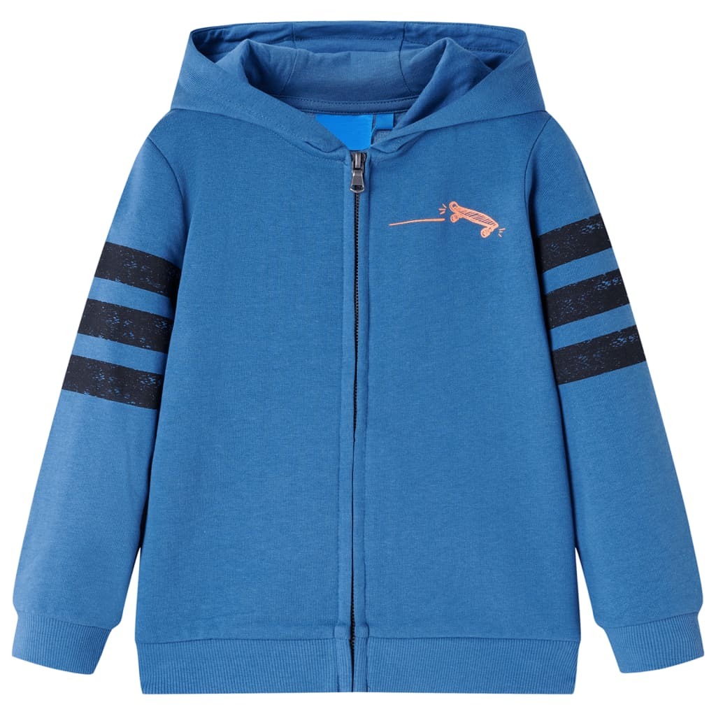 Sweat à capuche zippé pour enfants